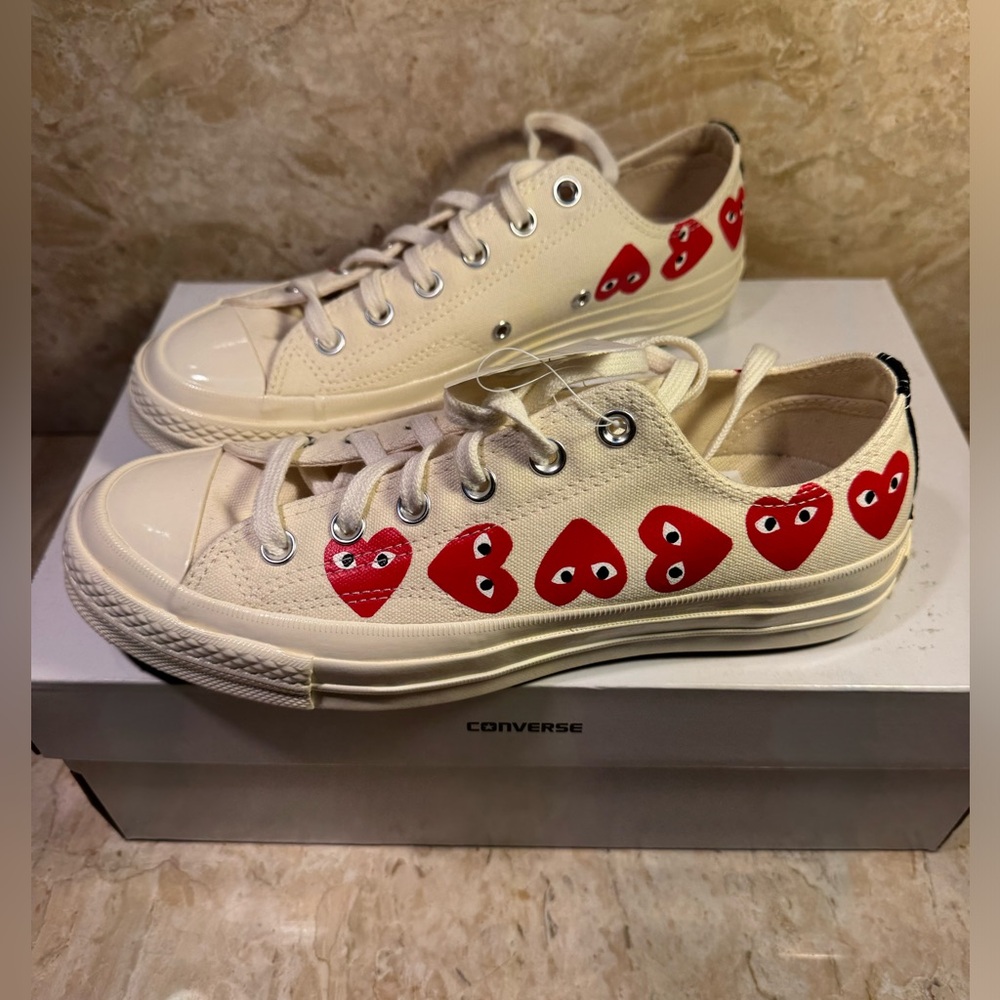 Converse PLAY COMME des GARÇONS White